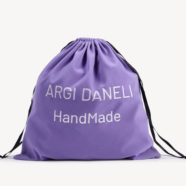 Clear Eco-Friendly Custom Drawstring Bags