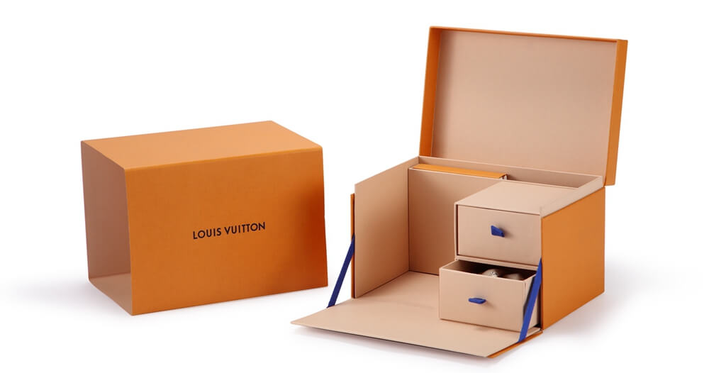 Custom Louis Vuitton Paper Packaging