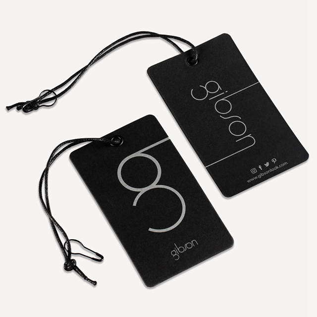 Custom Hang Tags with String for Clothing